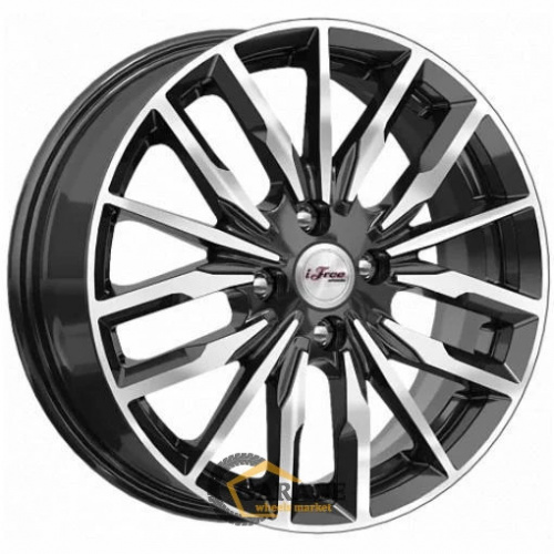 Миконос iFree Миконос 6x16 4*100 ET41 DIA60.1 Блэк Джек Литой