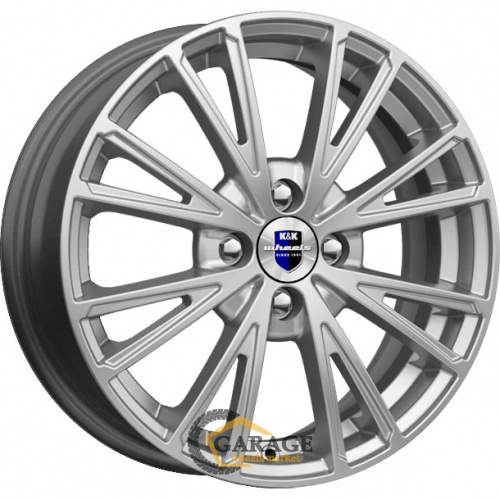 Меандр K&K Меандр 6x15 4*100 ET40 DIA67.1 Сильвер Литой