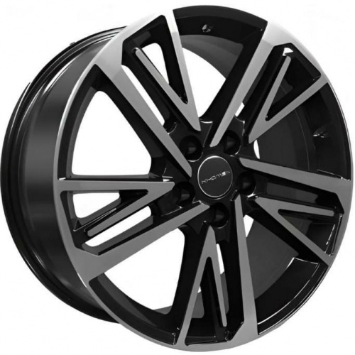 KHW 1815 Khomen KHW 1815 8x18 5*112 ET39 DIA66.6 Black-FP Литой
