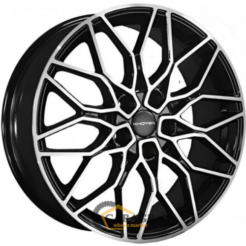 KHW 1813 Khomen KHW 1813 7x18 5*108 ET41 DIA65.1 Black-FP Литой