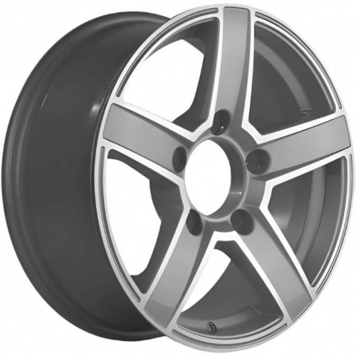 KHW 1614 Khomen KHW 1614 6.5x16 5*139.7 ET40 DIA98.5 F-Silver-FP Литой