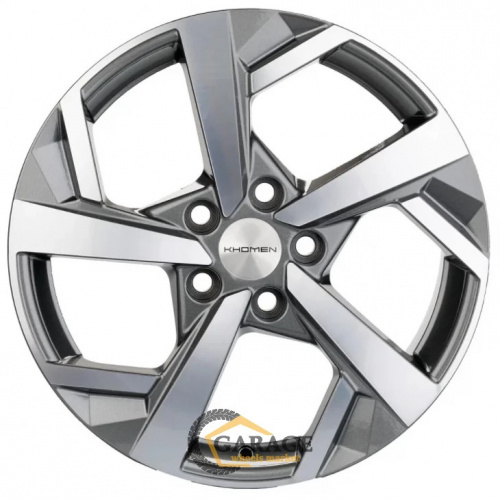 KHW 1712 Khomen KHW 1712 7x17 5*114.3 ET39 DIA60.1 Gray-FP Литой