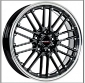 Borbet CW2 Black Rim Polished