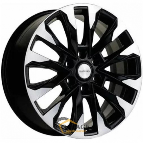 KHW 2010 Khomen KHW 2010 8x20 6*139.7 ET45 DIA95.1 Black-FP Литой