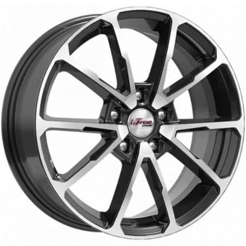 Skibidi iFree Skibidi 6.5x17 5*114.3 ET49 DIA67.1 Блэк Джек Литой
