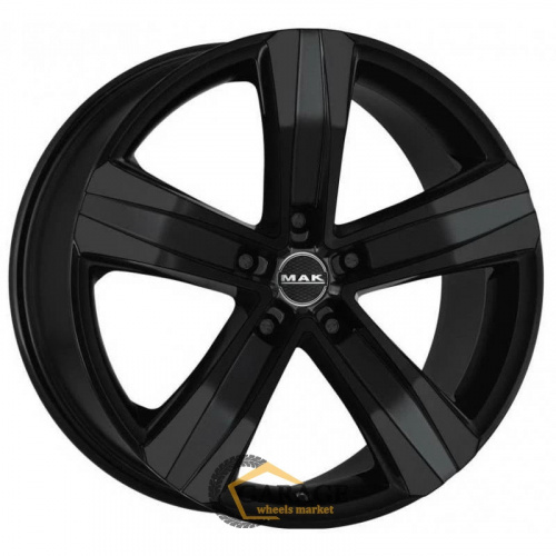 Stone 5 MAK Stone 5 7x17 5*112 ET55 DIA66.6 Gloss Black Литой