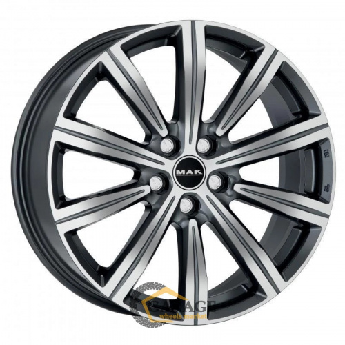 Birmingham MAK Birmingham 9x22 5*112 ET48 DIA66.6 Gunmetal Mirror Face Литой