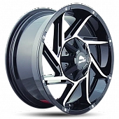 BUFFALO BW-422 Gloss-Black-Machined-Face