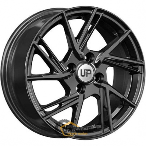 UP115 Wheels UP UP115 6.5x15 4*100 ET40 DIA60.1 New Black Литой