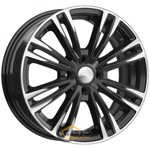 Ламар Скад Ламар 6.5x16 4*100 ET40 DIA67.1 Алмаз черный Литой