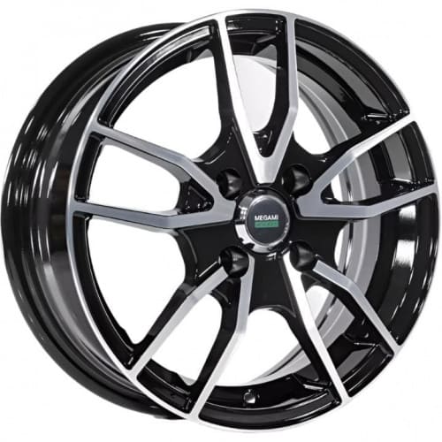 MGM-20FF Megami MGM-20FF 5.5x14 4*100 ET43 DIA60.1 BKF Литой